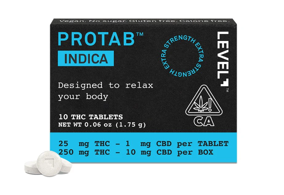 LEVEL - Level - Protab Indica - 250mg THC - 10pk Main Image