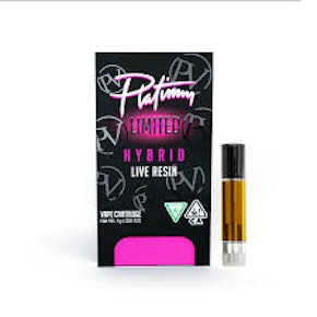 Platinum 510 - Cherry Zlushie Live Resin - 1g Cartridge