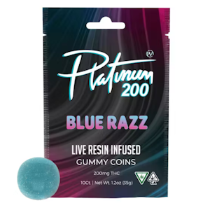 Platinum - Blue Razz LR - 200mg