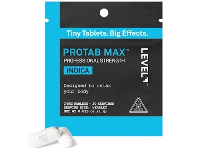 Level - Indica Protab MAX | Tablets | 100mg / 2 Tablets | Level