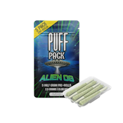 PUFF | ALIEN OG - 5PK | PREROLL | 2.5G