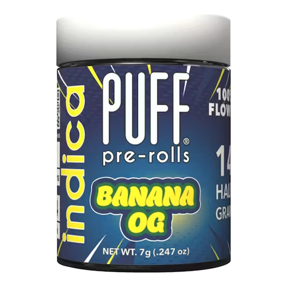 PUFF - PUFF | Banana OG | Pre-Roll 14pk | 7g Main Image