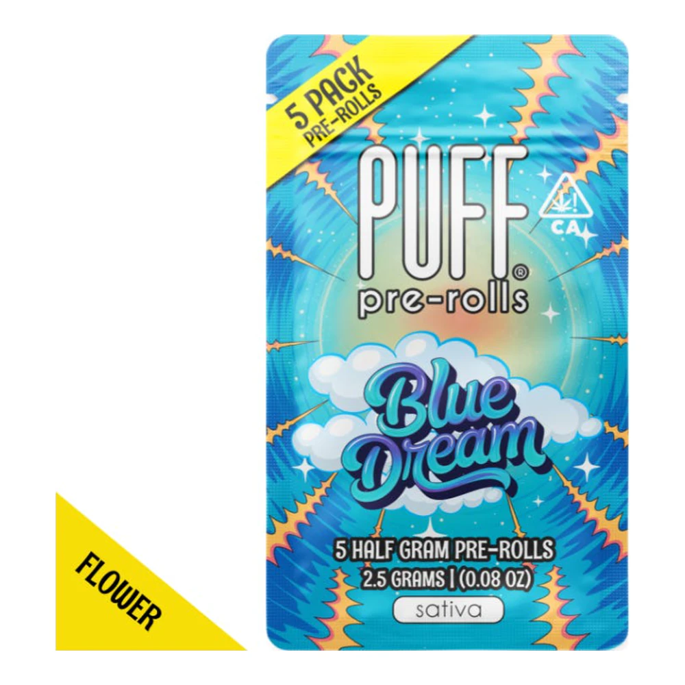 PUFF - PUFF | Blue Dream | Pre-Roll 5pk | 2.5g Main Image
