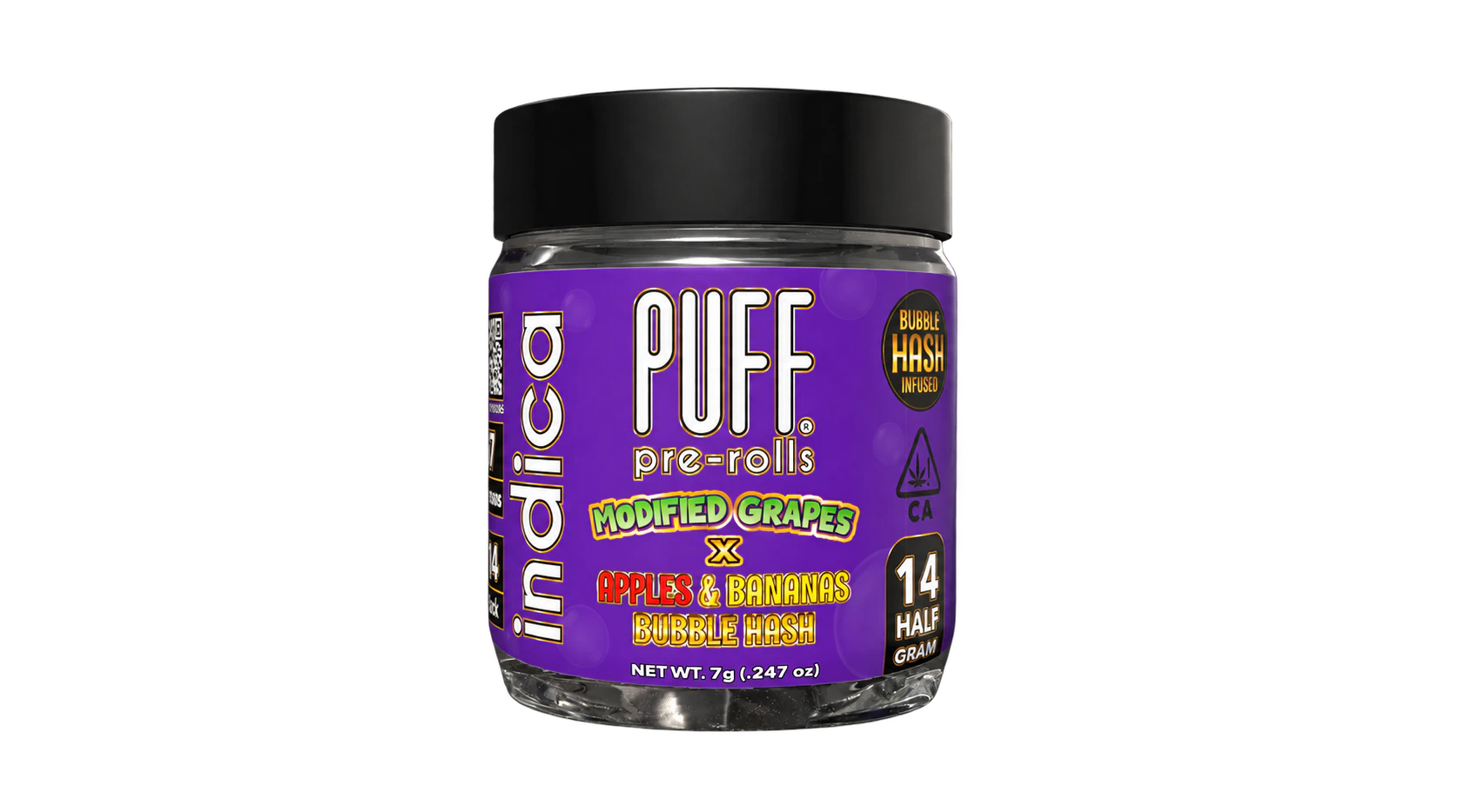 PUFF - Puff | Modified Grapes x Apples & Bananas | Bubble Hash Infused | 14pk Main Image