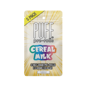 PUFF - Puff | Cereal Milk | Pre-Rolls | 5pk