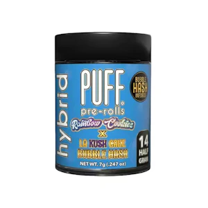 Puff - Puff - Preroll - Infused - Rainbow Cookies x La Kush Cake 14PK - 7G
