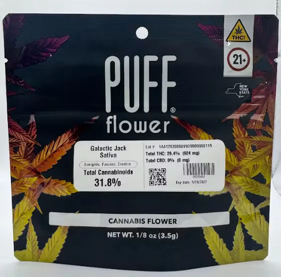 PUFF - Puff | Galactic Jack | Premium Indoor | Flower | 3.5g  Main Image