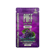 PUFF | GRAPENESS - 5PK INFUSED | PREROLL | 2.5G