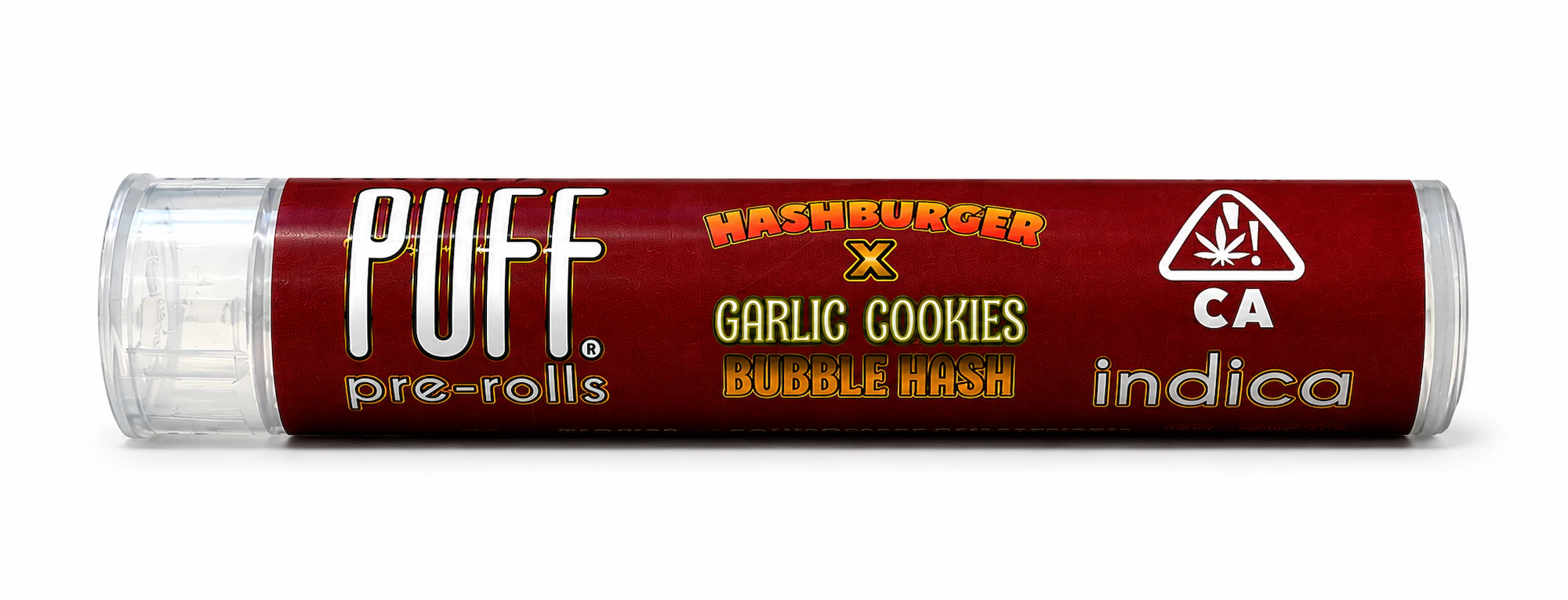 PUFF - Puff | Hashburger x GMO | Bubble Hash-Infused | Single Main Image