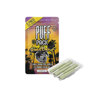 PUFF - PUFF | HEADBAND - 5PK | PREROLL | 2.5G