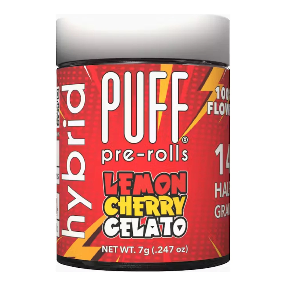 PUFF - PUFF | Lemon Cherry Gelato | Pre-Roll 14pk | 7g Main Image