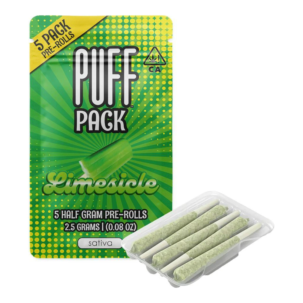 PUFF - PUFF | Limesicle | Pre-Roll 5pk | 2.5g Main Image