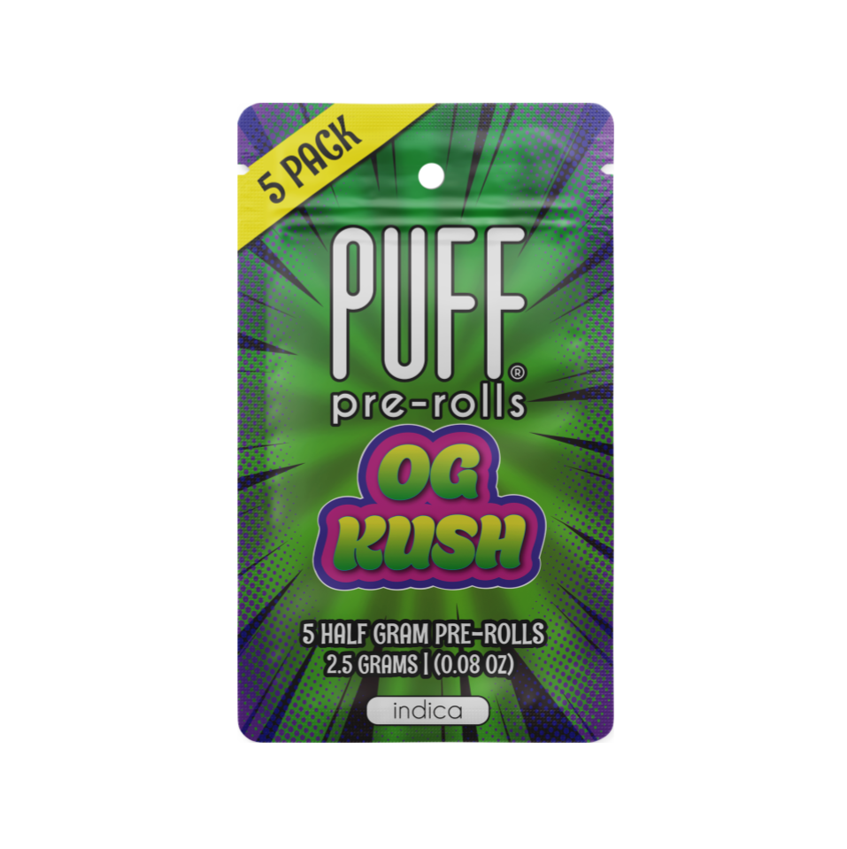 Puff | OG Kush | Pre-Rolls | 5pk