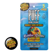PUFF | Rainbow Cookies x LA Kush Cake | Bubble Hash Infused Pre-Roll 5pk | 2.5g