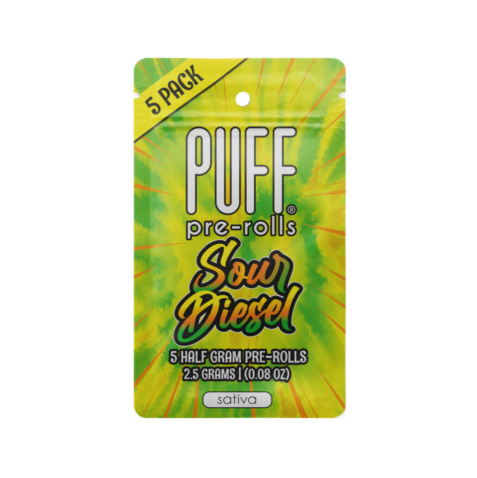 Puff | Sour Diesel | Pre-Rolls | 5pk