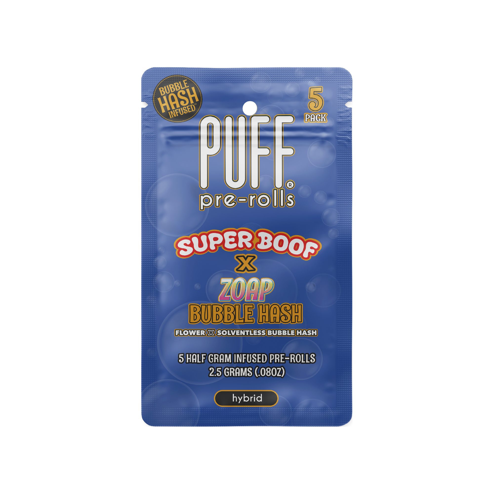 Puff | Super Boof x Zoap | Bubble Hash Infused | Pre-Roll