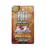 [Puff] Hash Infused Preroll 5 Pack - 2.5g - Doughlato x Chocolope (H)