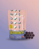 HC | Puffberry | Gemmies 100mg Indica Live Resin Gummies
