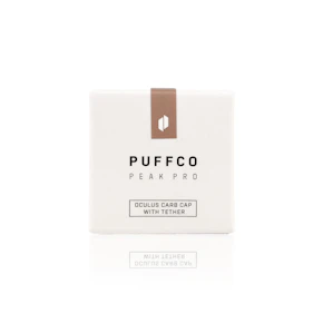PUFFCO - Glass - Peak Pro Oculus Carb Cap With Tether - Desert