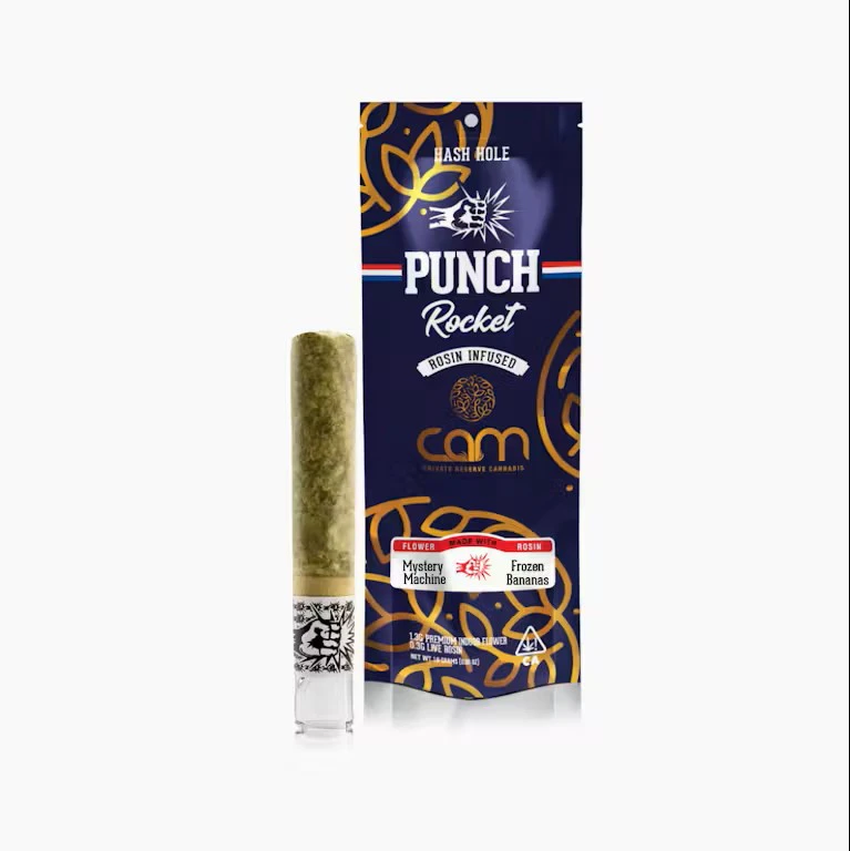 Punch Edibles & Extracts - Punch x CAM - 1.6g Infused Pre Roll - Mystery Machine x Frozen Bananas Main Image