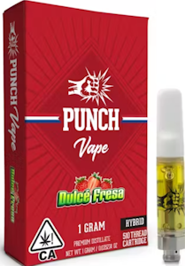 Punch - [Punch] Cartridge - 1g - Dulce Fresa (H)