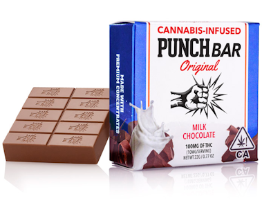PUNCH - PUNCH | MILK CHOCOLATE | EDIBLE | 100MG