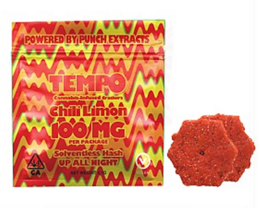Punch Edibles - Punch Tempo Chili Limon Crackers (Solventless) 100mg***OUT OF STOCK***