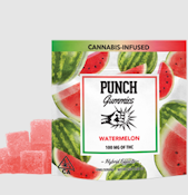 Punch Gummies Watermelon 100mg