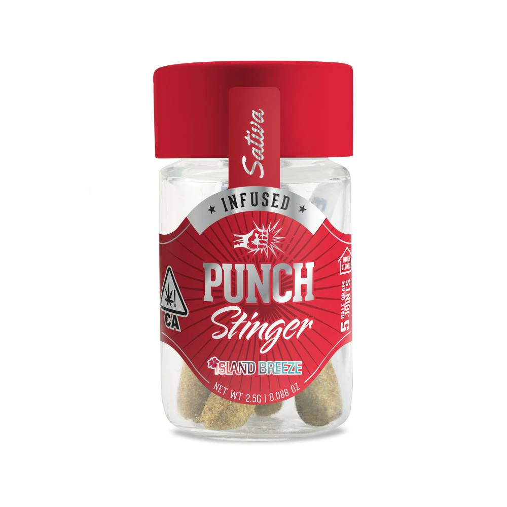 Punch Edibles & Extracts - Punch - 5pk Infused Pre Rolls - Island Breeze Main Image