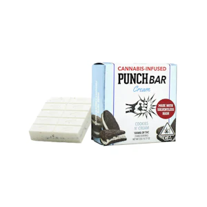 Punch Edibles - Punch Bar Cookies N Cream (Solventless) 100mg