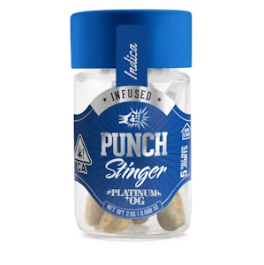 Punch Extracts - Punch Stinger Platinum Og Infused Preroll Pack (I) 2.5g