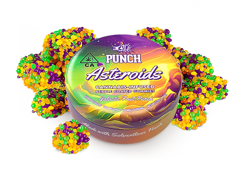 Punch - Punch | Asteroids | Galactic Fruit Punch | Pebble Coated Gummies Main Image