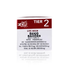 PUNCH - Concentrate - Banjo - Live Rosin Badder - Tier 2 - 1G
