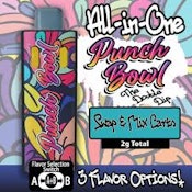 Punch Bowl 2g Dual Tank Marionberry Tropic Twist Disposable