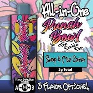 Punch Bowl - Punch Bowl 2g Dual Tank Spumoni Smash Disposable