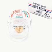 Punch Extracts - 1g Live Rosin Badder Tier4 - Cranberry Crumpets