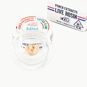 Punch Extracts - Punch Extracts - 1g Live Rosin Badder Tier4 - Cranberry Crumpets