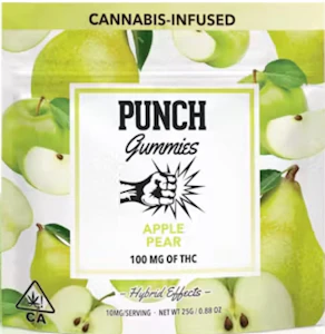 Punch - [Punch] THC Gummies - 100mg - Apple Pear (H)