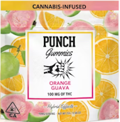 [Punch] THC Gummies - 100mg - Orange Guava (H)