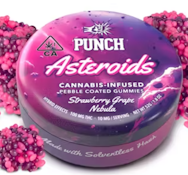 [Punch] Solventless Gummies - 100mg - Strawberry Grape Nebula (H)