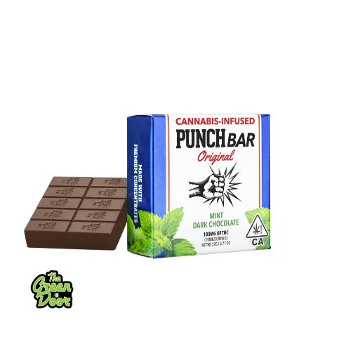 Punch - PUNCH - Mint Dark - Chocolate Bar - 100MG Main Image