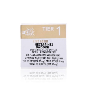 PUNCH - Concentrate - Nectarinez - Tier 1 - Live Rosin Badder - 1G