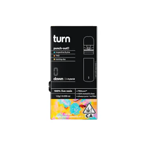TURN - Punch-Out (I-H) | 1g Live Resin POD | Turn