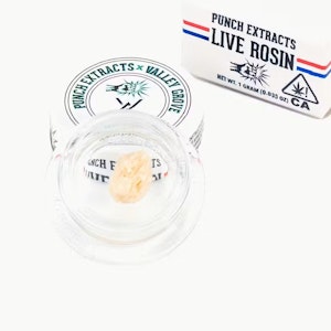 Punch Extracts - Punch Extracts - 1g Live Rosin Badder Tier4 - Peyton Saffron
