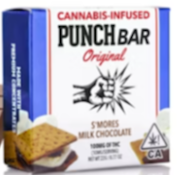 [Punch] Chocolate Bar - 100mg - S'mores Milk Chocolate (H)