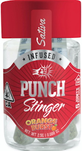 Punch - [Punch] Infused Stinger Preroll 5 Pack - 2.5g - Orange Burst (S)