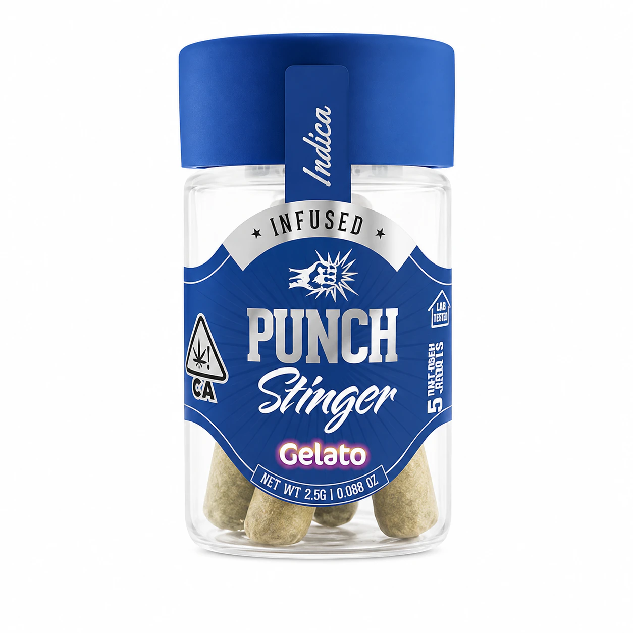 Punch - Punch | Gelato | Stinger | Infused & Rolled in Kief | 5pk Main Image