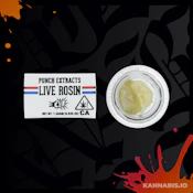 Punch - Live Rosin - Purple Zowahh - Badder (1g) - Tier 4