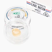 Punch Extracts - 1g Live Rosin Badder Tier1 - White Tahoe Cookies