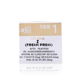 PUNCH - Concentrate - Z - Tier 1 - Live Rosin - 1G